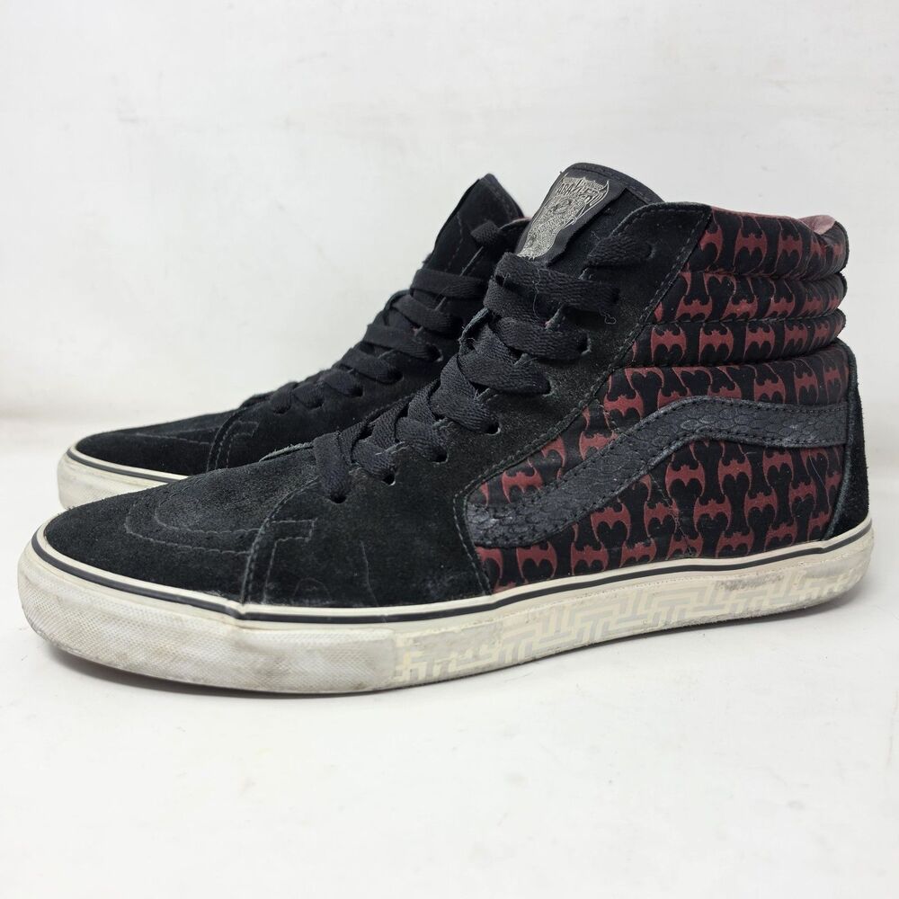 VANS STEVE CABALLERO SK8 HI PRO Chinese Dragon Bats Logo Men 10.5 Powell Peralta